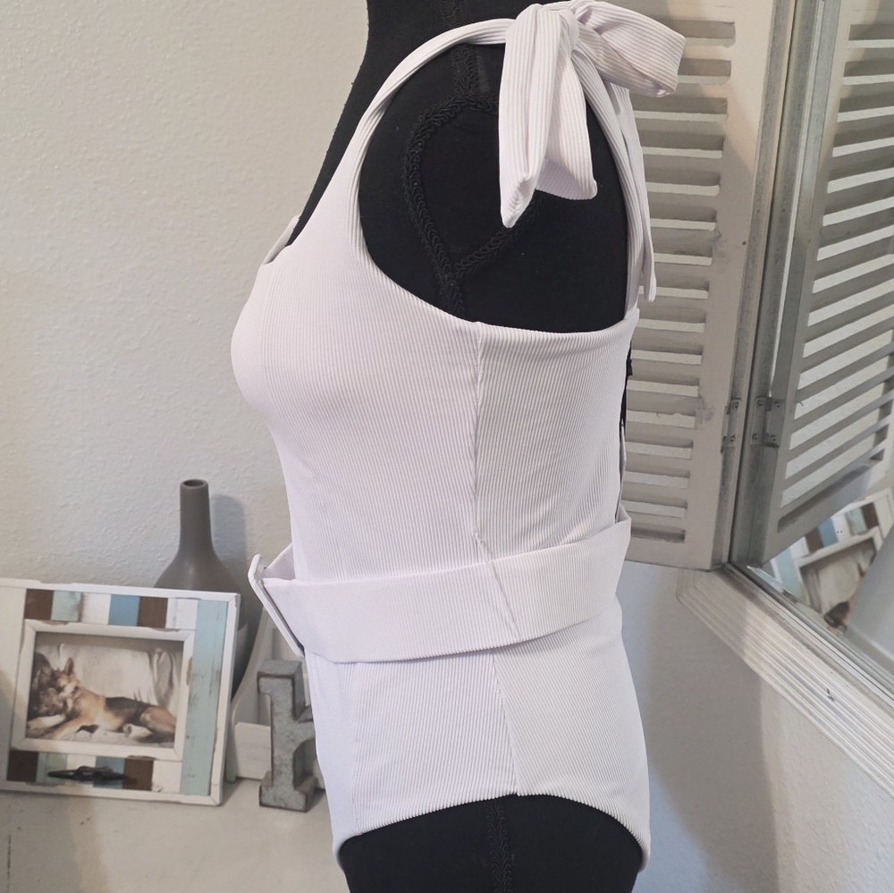 🆕️ Beach Riot Ribbed Sydney Belted One Piece - Picture 9 of 16